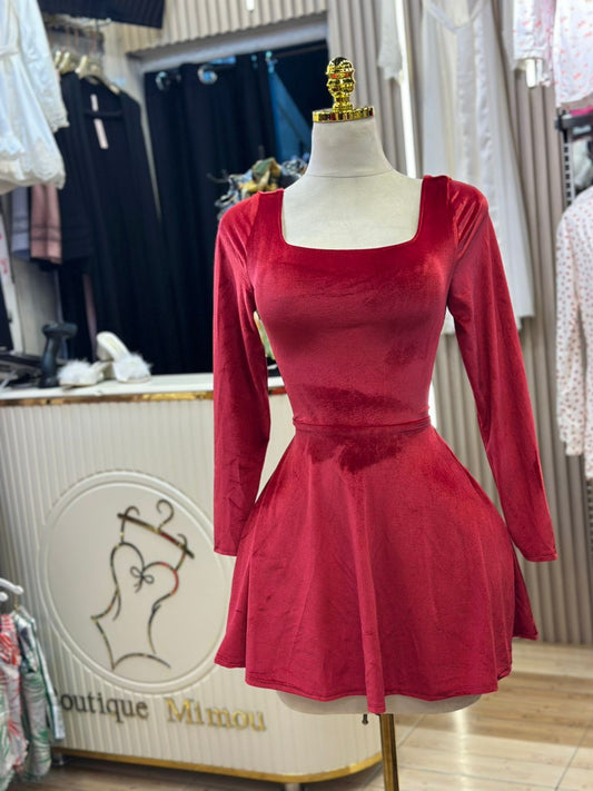 La Robe Patineuse à Dos Nu